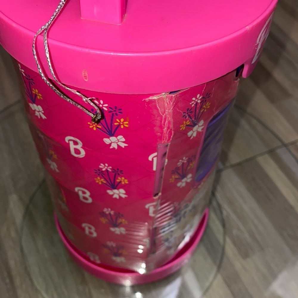 Barbie pink purse accessories tote bag 90s Barbie Accessory Case Mattel toys - Picture 7 of 12